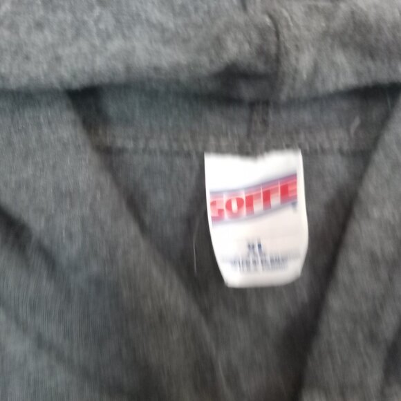 Soffe Gray Youth Classic Hoodied Pull Over Sweatshirt LIght Weight Size XL New - Picture 8 of 10